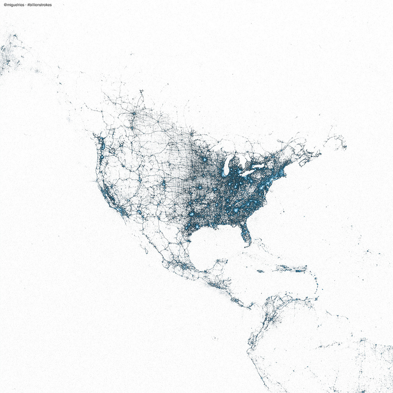 US by tweets,  by Miguel Rios @miguelrios
