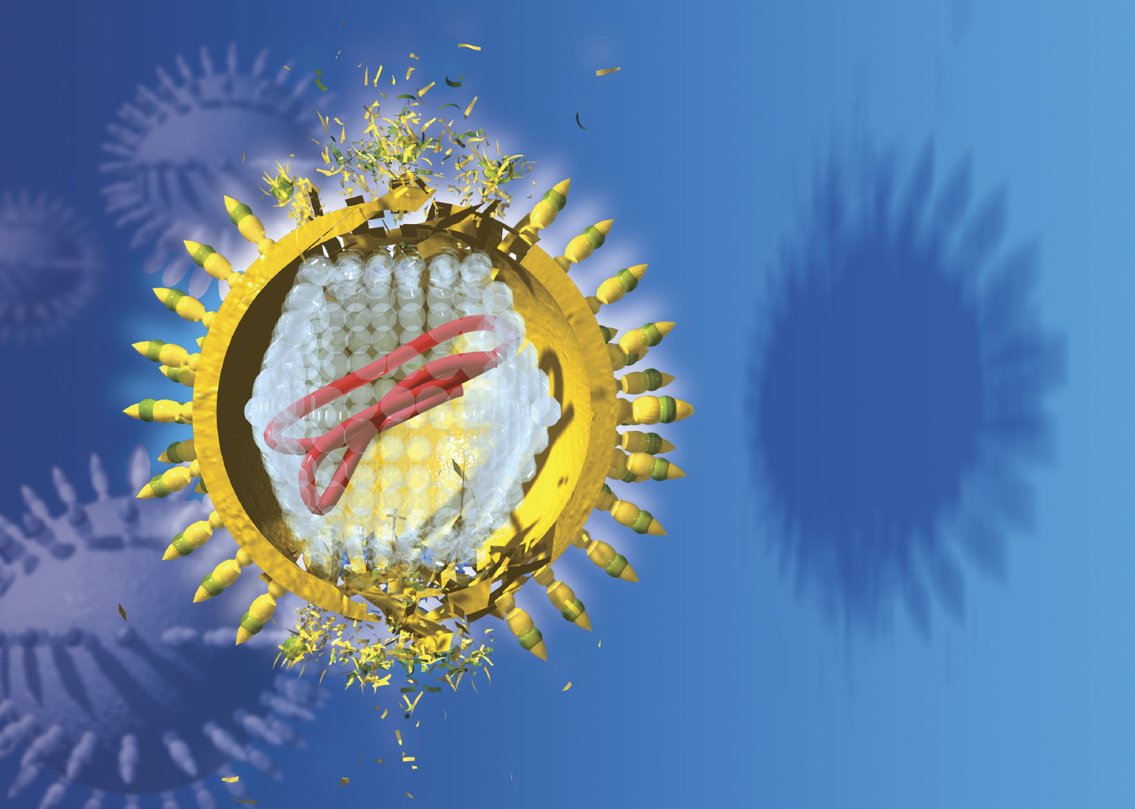 HCV virus exploding (iStock)